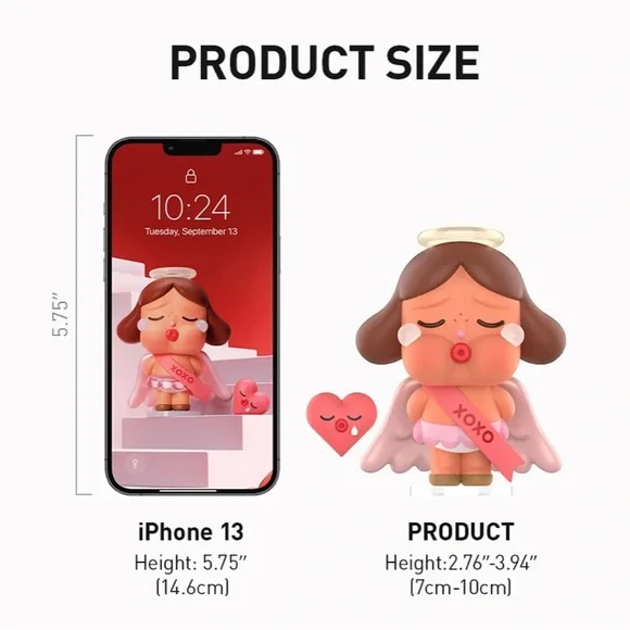 Pop Mart CRYBABY Crying For Love Series Figurine *in-hand/sealed* (U.S. Seller) - Picture 4 of 7